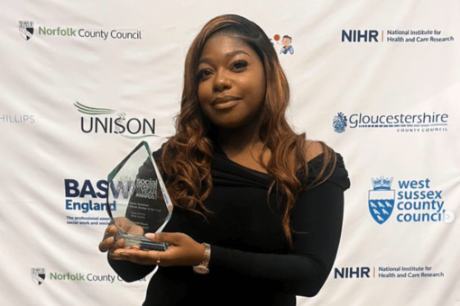 Lashonte Royal: Young Social Worker of the Year 2025 at the awards ceremony